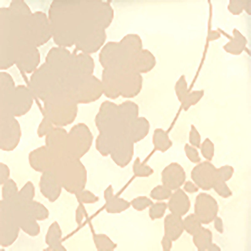Buy 4100-07WP Lysette Taupe on Off White by Quadrille Wallpaper