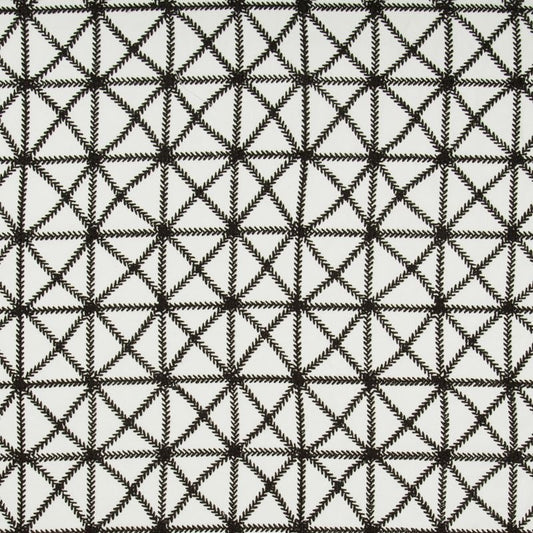 Acquire 35362.8.0 X-Squared Black Geometric Black by Kravet Design Fabric