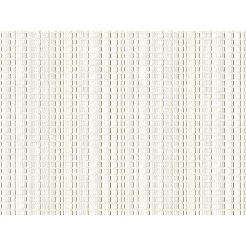 Sample 4513.1.0 White Drapery Plaid Fabric by Kravet Basics
