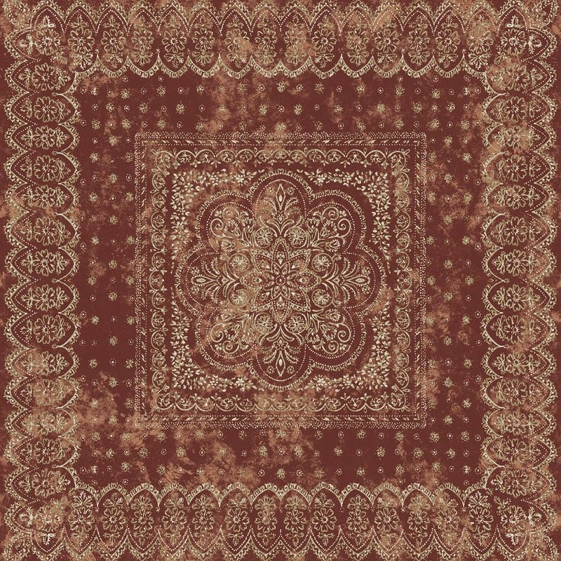 Save RN70401 Jaipur 2 Scarf Pattern by Wallquest Wallpaper