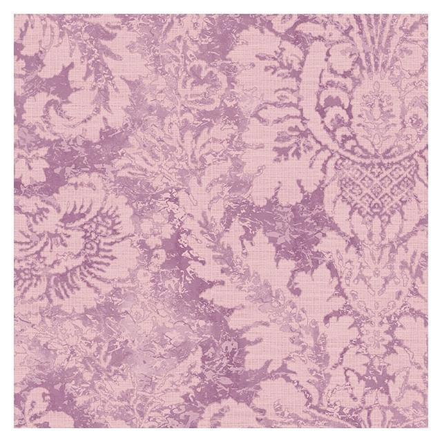 Purchase AB42425 Abby Rose 3 Pink Damask Wallpaper by Norwall Wallpaper