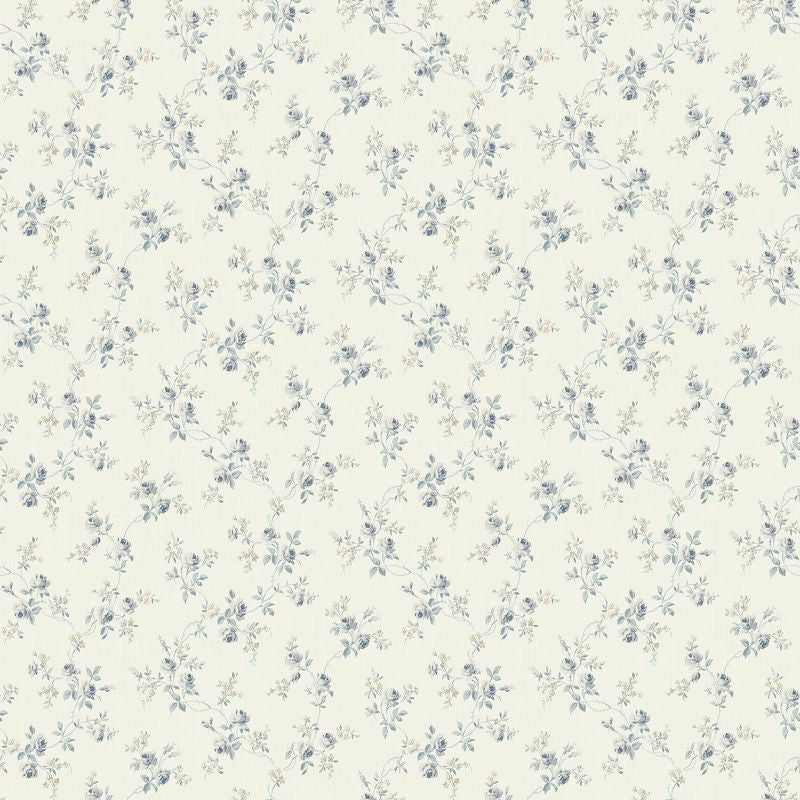 Purchase FG70107 Flora Petite Rose by Wallquest Wallpaper