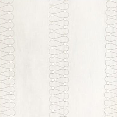 Purchase 2021126.1 Alston Sheer Ivory Geometric by Lee Jofa Fabric