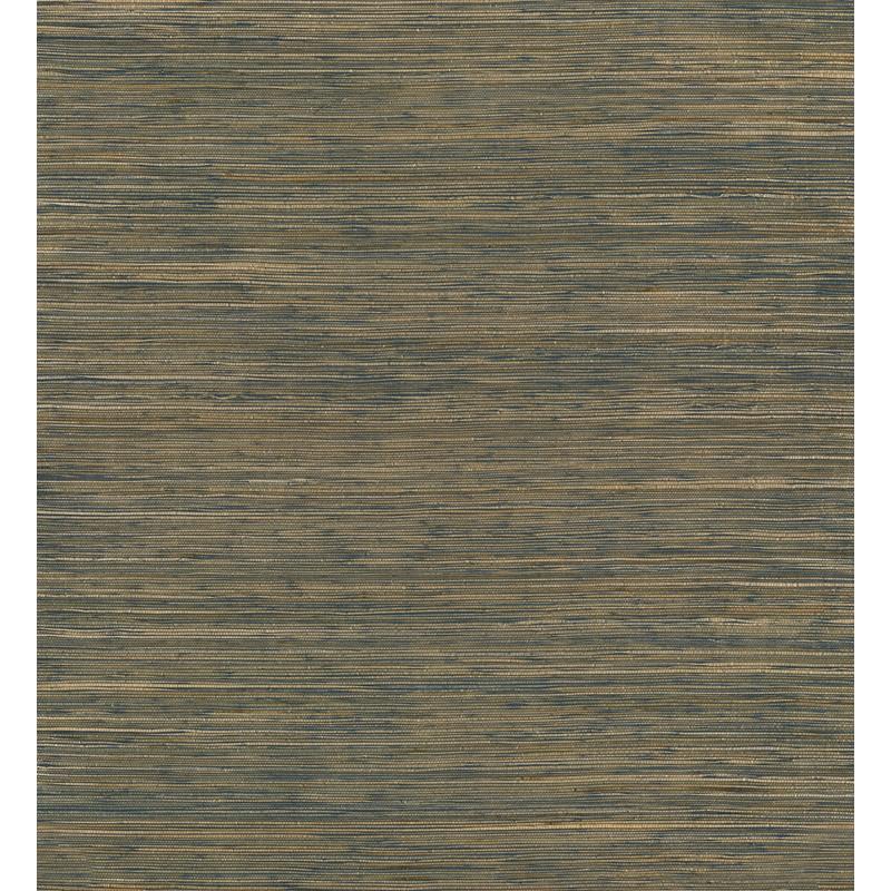 Sample 2972-86111 Loom, Shuang Teal Handmade Grasscloth Wallpaper by A-Street Prints Wallpaper