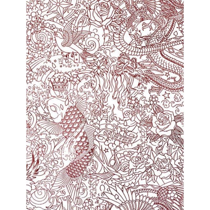 Sample WH000043303 Horimono, Grenat by Jean Paul Gaultier Wallpaper