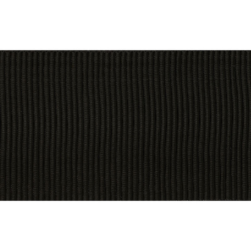 70846 | Faille Tape, Black - Schumacher Fabric