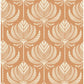 Order 4014-26423 Seychelles Palmier Orange Lotus Fan Wallpaper Orange A-Street Prints Wallpaper
