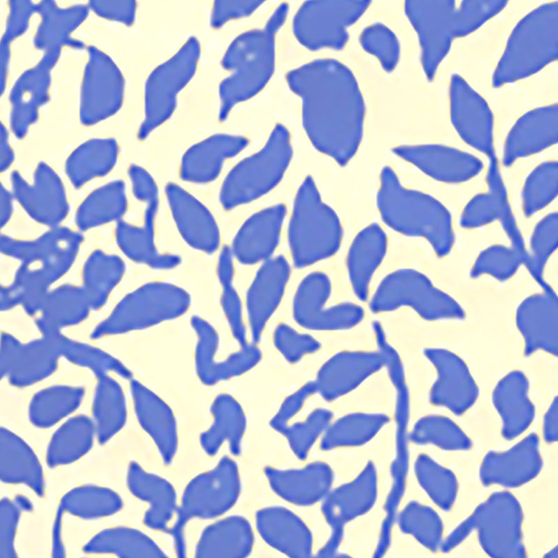 View 2030-04WP Arbre De Matisse French Blue on Off White by Quadrille Wallpaper