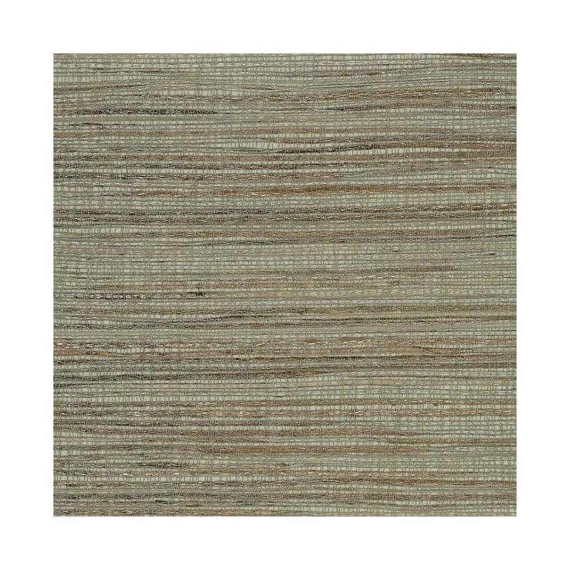 Sample VG4414 Grasscloth by York II, Inked Grass color Green Grasscloth by York Wallpaper