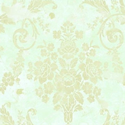 Acquire FI90202 Fleur Browns Damask by Seabrook Wallpaper