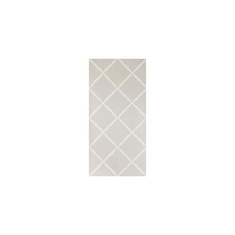 Sample W3504.11.0 Ikatrellis Grey Diamond Kravet Design Wallpaper