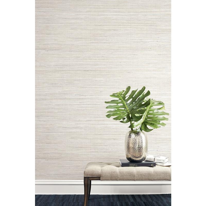 2829 41507 Fibers Baja Beige Faux Grasscloth A Street Prints Wall