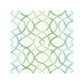 Sample 2697-78032 Twister Aquamarine Trellis Wallpaper