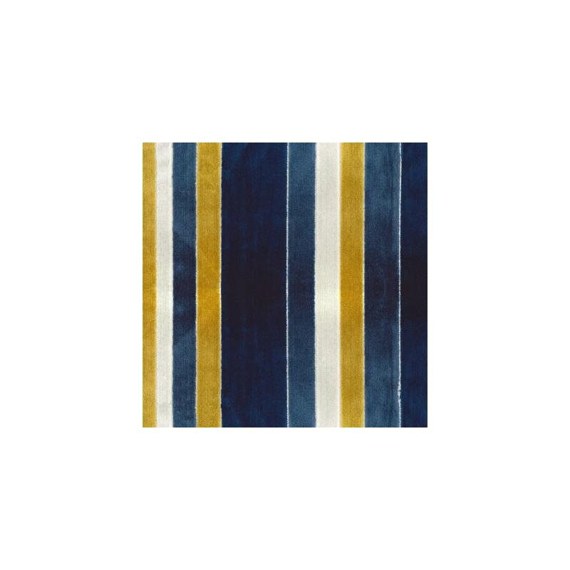 View S4146 River Gold Stripe Greenhouse Fabric