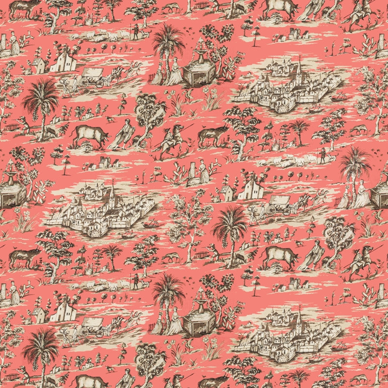 Sample 7621-1 El Camino Real Vintage Bassett Mcnab By Bassett Mcnab Fabric