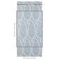 Buy 5013030 Ambala Paisley Sisal Bright Blue Schumacher Wallcovering Wallpaper