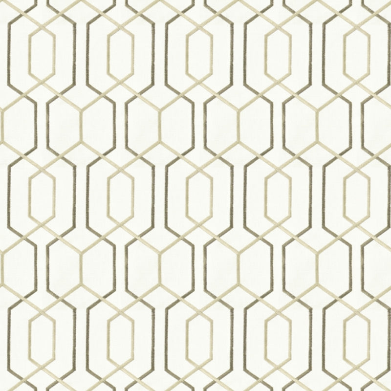 Sample RISO-2 Taupe by Stout Fabric