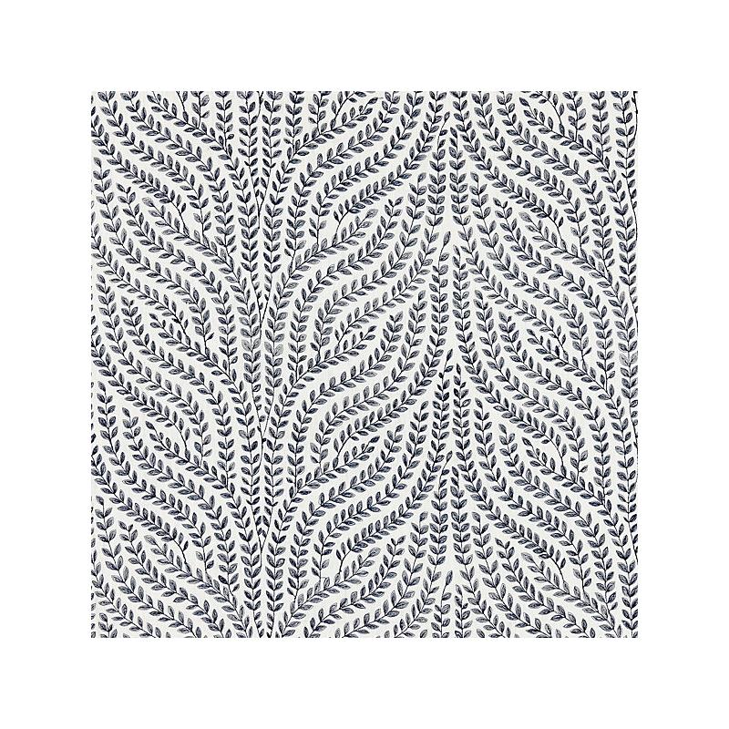 Find 27125-003 Willow Vine Embroidery Navy by Scalamandre Fabric
