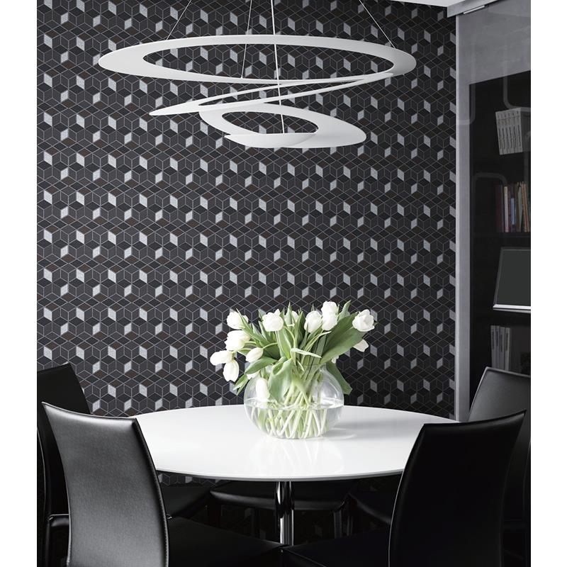 Buy 2809-ih18107 geo blacks geometrics wallpaper advantage Wallpaper
