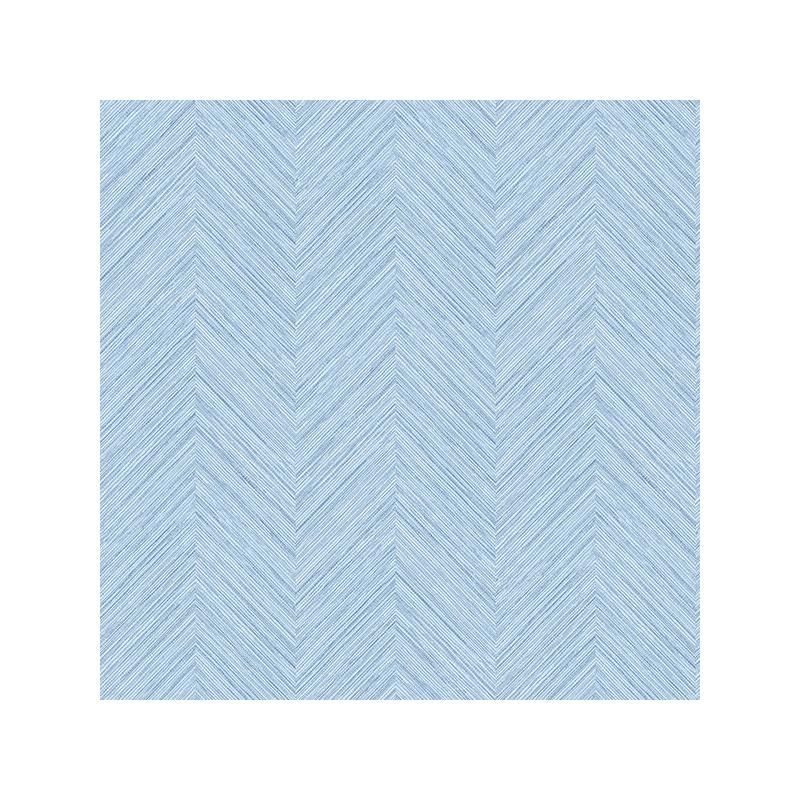 Sample 3120-13677 Sanibel, Caladesi Light Blue Faux Linen by Chesapeake Wallpaper