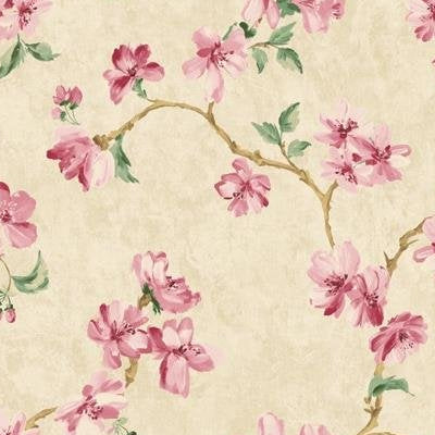 Order FF50019 Fairfield Reds Floral by Seabrook Wallpaper