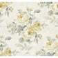 Looking FI70405 French Impressionist Gray Floral by Seabrook Wallpaper
