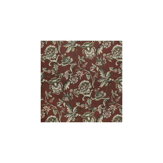 Buy F3484 Garnet Red Floral Greenhouse Fabric