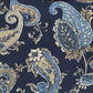 Sample BOOG-3 Boogaloo, Ocean Blue Light Blue Stout Fabric