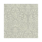 Sample CD4011 Decadence, Paradise color Metallic Gray, Damask by Candice Olson Wallpaper