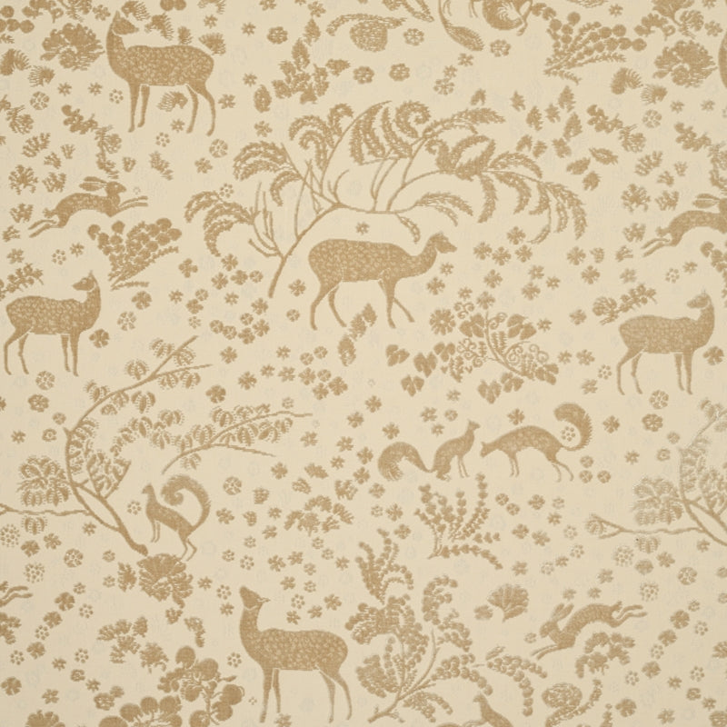 View 81311 Arbor Forest Champagne by Schumacher Fabric