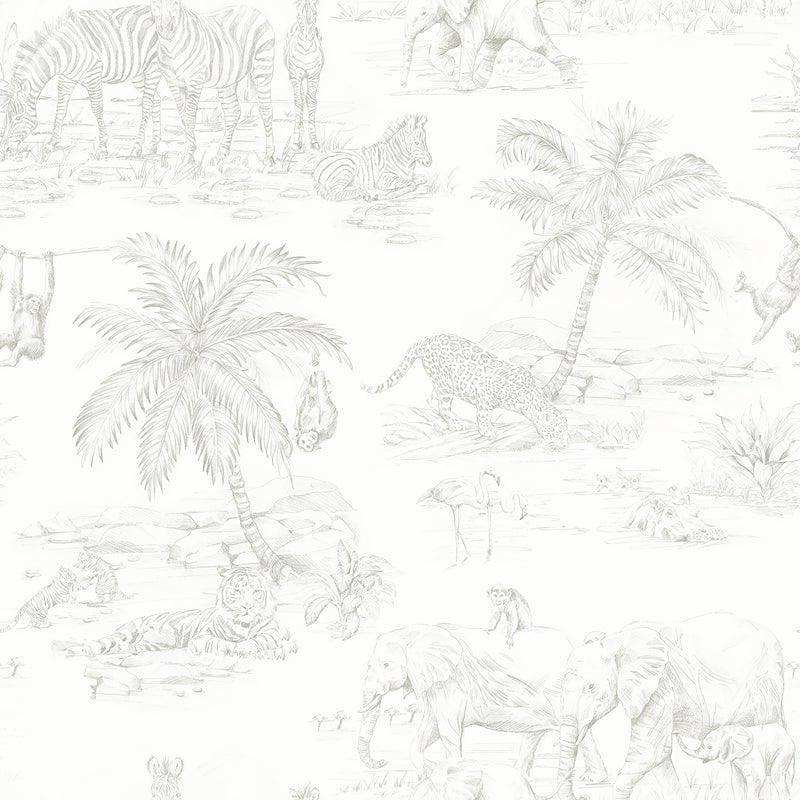 4060-347692 Fable Boheme Platinum Animals Wallpaper by Chesapeake,4060-347692 Fable Boheme Platinum Animals Wallpaper by Chesapeake2