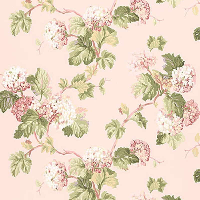 View 5004370 Viburnum Blush Schumacher Wallpaper