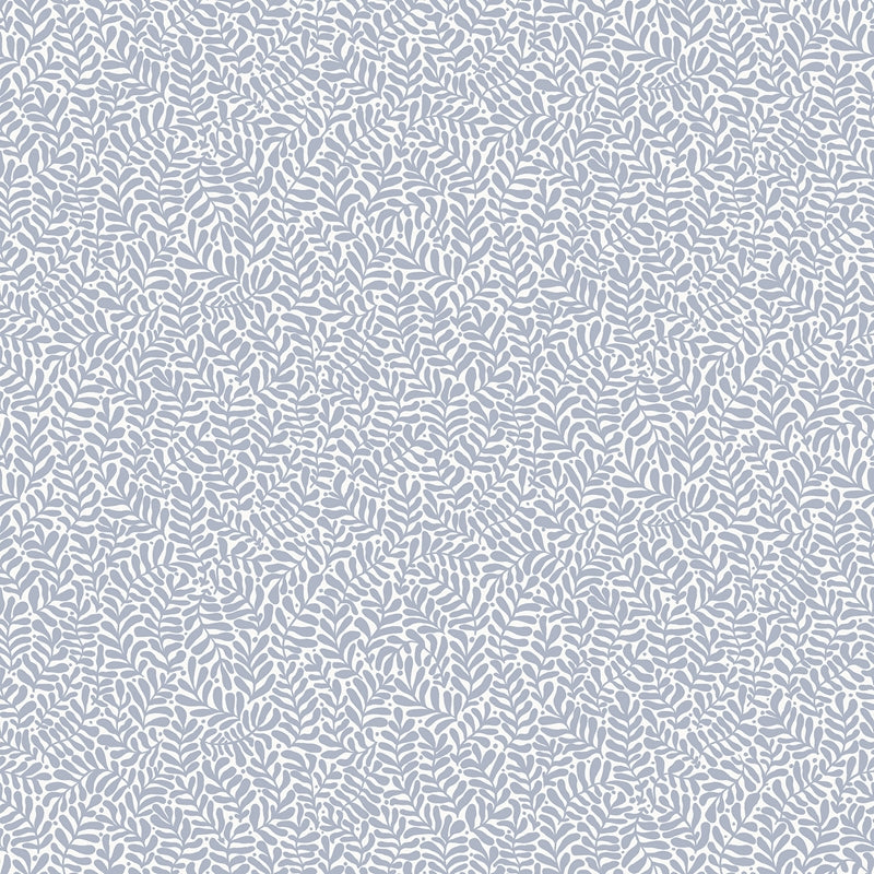 Sample 2999-55002 Annelie, Anna Light Blue Fern Trail by A-Street Prints Wallpaper