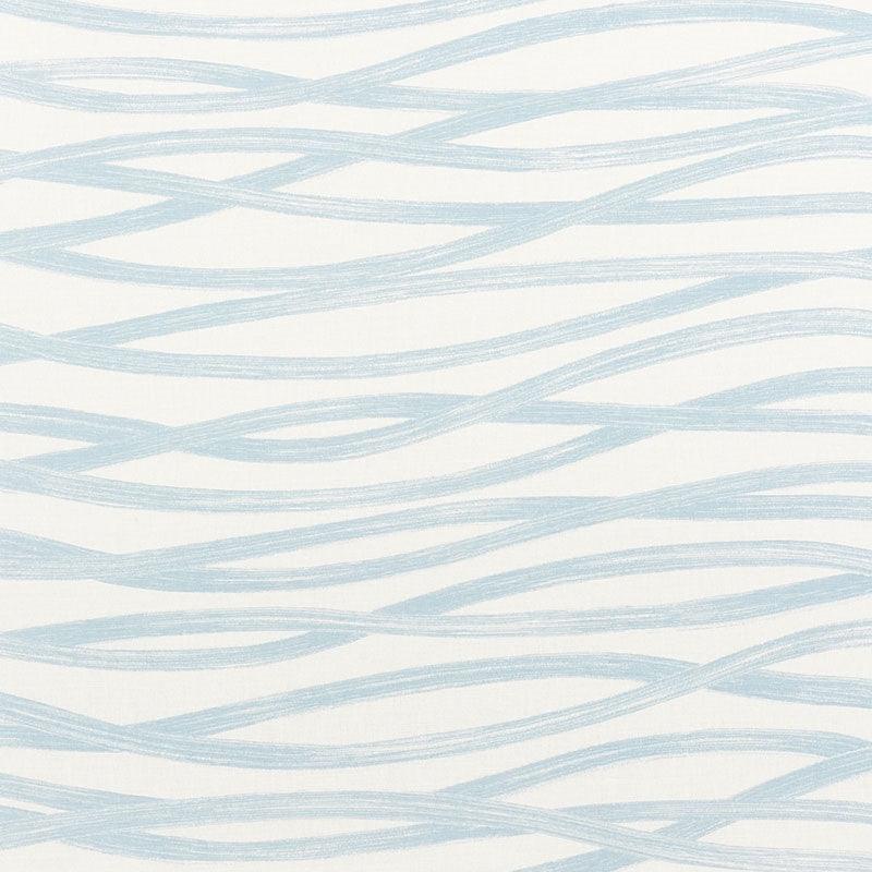 Purchase sample of 177342 Brushstrokes, Sky by Schumacher Fabric