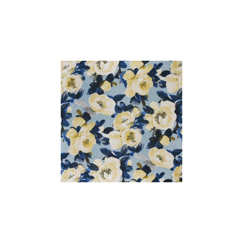 Select S3660 Stream Blue Floral Greenhouse Fabric