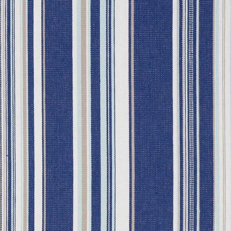 Purchase sample of 76630 Ponderosa Stripe, Blue by Schumacher Fabric