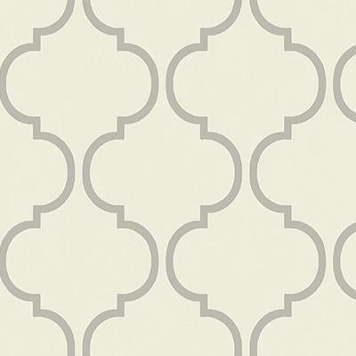 Purchase CB12608 Amwell Metallic Silver Ogee by Carl Robinson Wallpaper