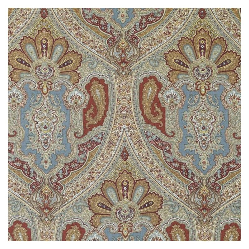 42464-11 | Turquoise - Duralee Fabric