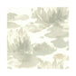 Sample NA0524 Botanical Dreams, Water Lily Grey Candice Olson