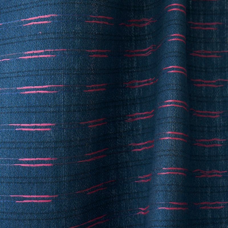Order 78581 Ainsley Stripe Indooroutdoor Navy Schumacher Fabric