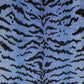 Sample SC 000426167MMA Tigre, Blues   Black by Scalamandre Fabric