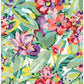 Purchase CBS4509 Caroline et Bettina Multi Belles Fleurs Peel and Stick Wallpaper Multi by NuWallpaper