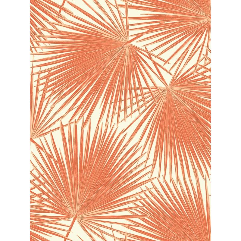 Sample TA20206 Tortuga, Orange/Rust, Swirl by Seabrook Wallpaper
