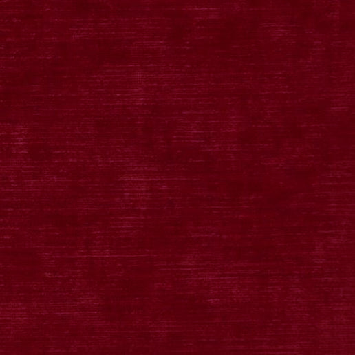 Buy ED85292-485 Meridian Velvet Garnet Solid by Threads Fabric