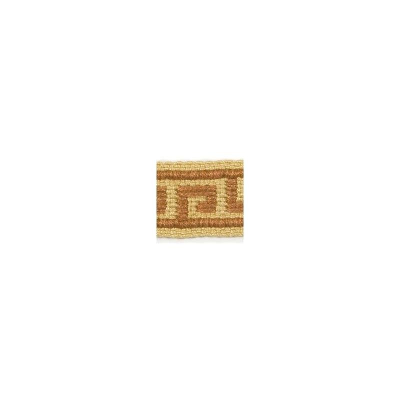 TL10116.2424 | Mini Greek Key, Copper trim lee jofa fabric