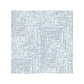 Sample 2964-25955 Scott Living, Merritt Indigo Geometric by A-Street Prints Wallpaper