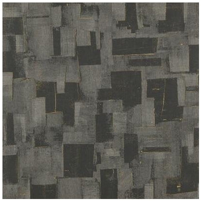 Find EW15018-985 Cubist Charcoal Geometric by Threads Wallpaper