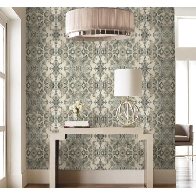Purchase Psw1090Rl Simply Candice Abstract Blue Peel And Stick Wallpaper