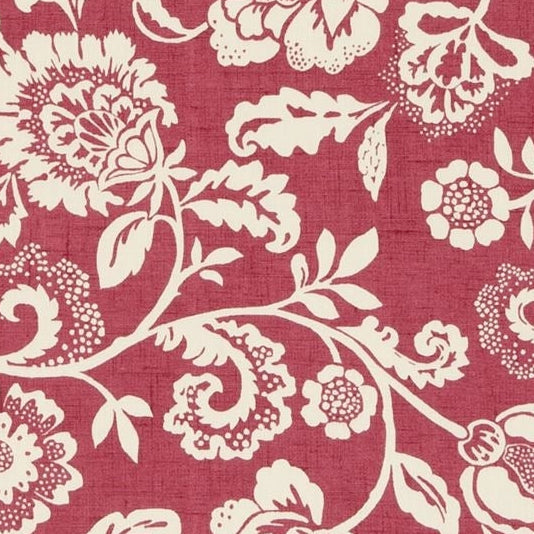 Purchase F0621-04 Eliza Raspberry Botanical by Clarke And Clarke Fabric