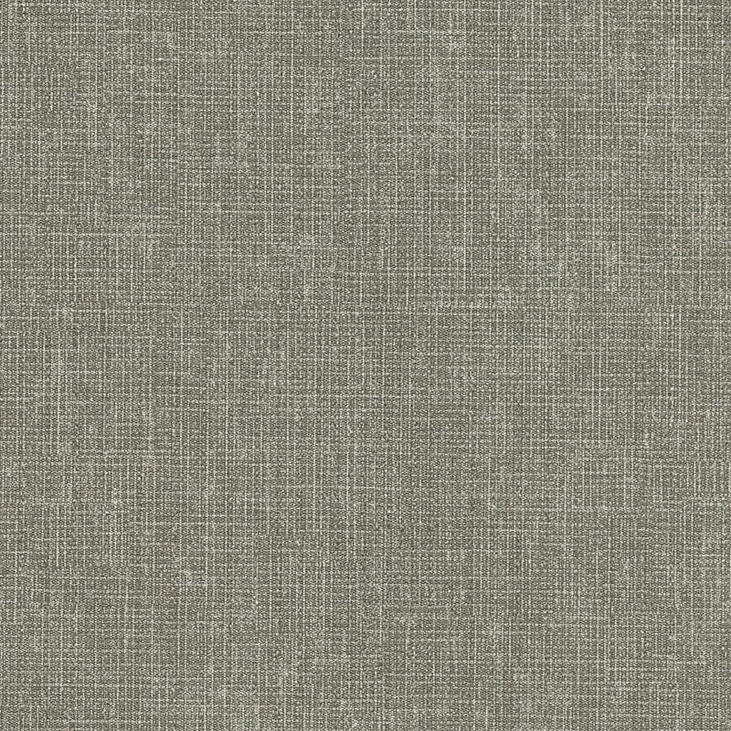 Sample 2758-8020 Textures and Weaves, Gabardine Grey Linen Texture Wallpaper by Warner